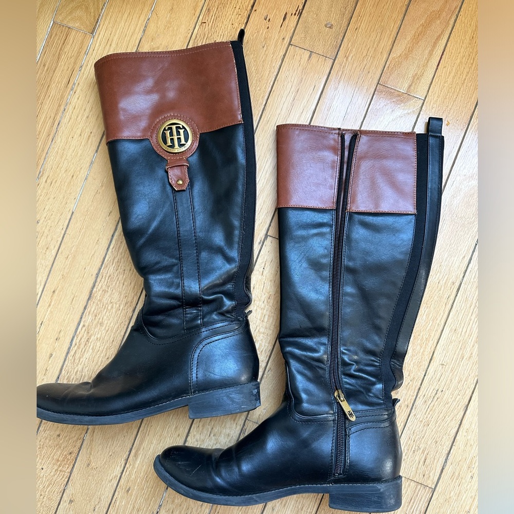 WOMEN'S TOMMY HILFIGER SHANO KNEE HIGH BOOTS